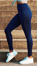 Load image into Gallery viewer, KB Strong Leggings in Navy