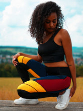 Load image into Gallery viewer, KB Sunkissed Leggings in Colour Block