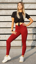 Load image into Gallery viewer, KB Strong Leggings in Bordeaux