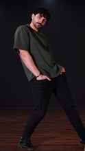 Load image into Gallery viewer, KB Polaris Oversized Tee in Olive