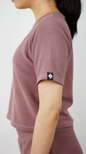 Load image into Gallery viewer, KB Dreamer Cropped Tee in Mauve